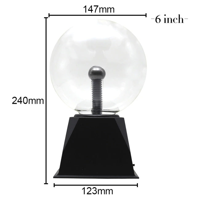 Magic Crystal Plasma Ball Lamp